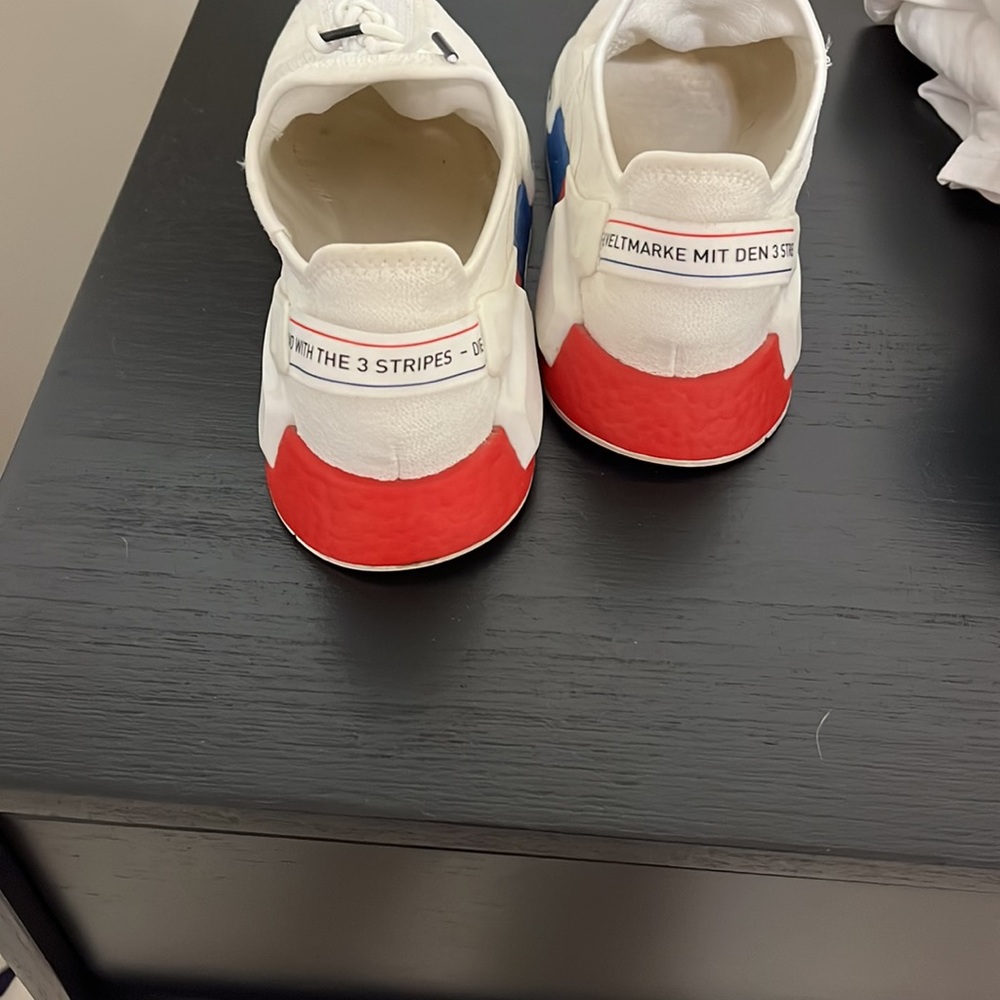 Adidas Nmd_r1 V2 ‘White Lush Red And Blue’ Size 1… - image 2